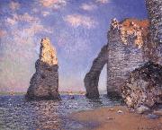 Claude Monet The Needle Rock and the Porte d-Aval,Etretat oil painting reproduction